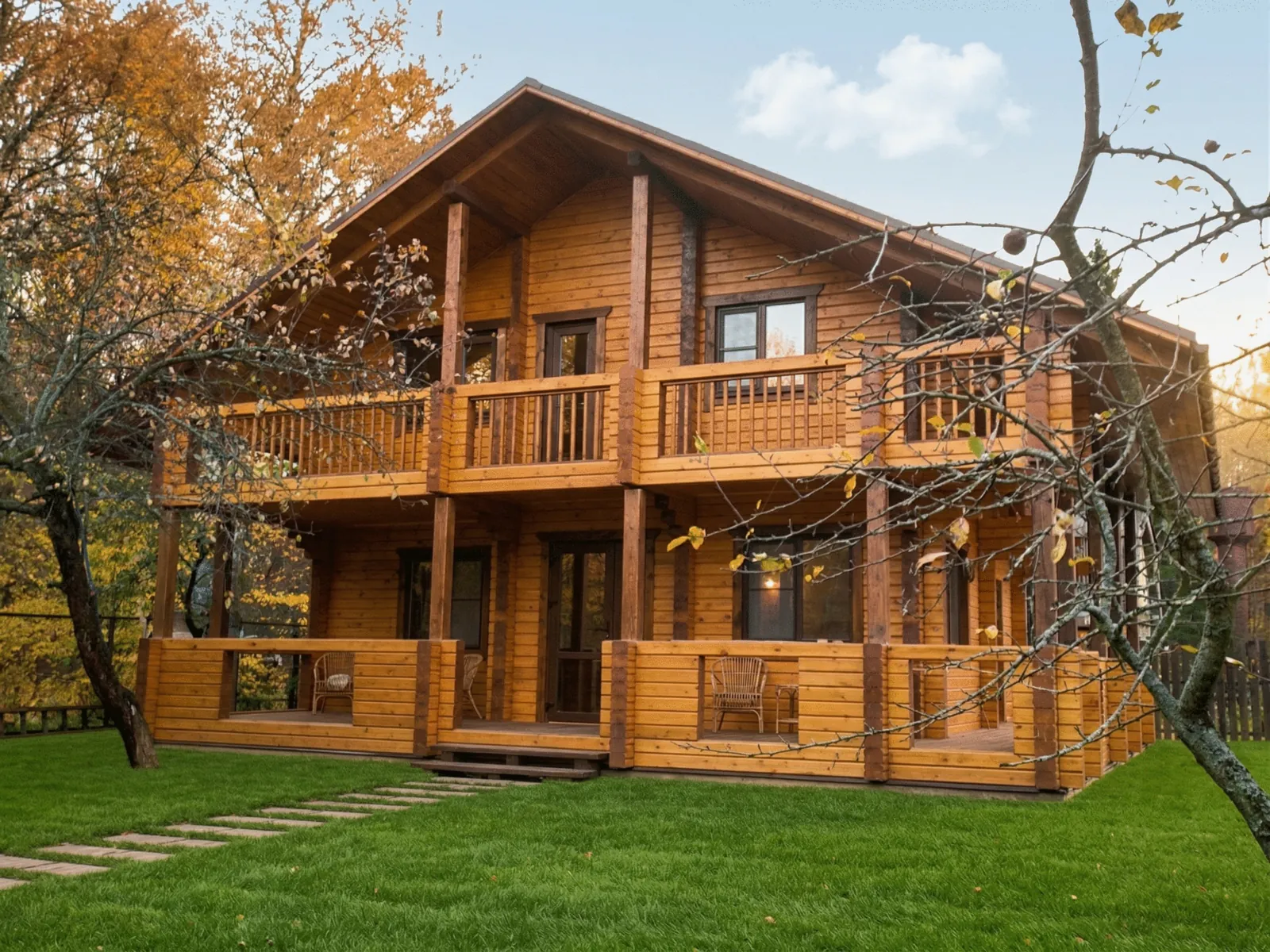 Построенный дачный дом в Московской области — работа компании «Дачная жизнь», пример 3